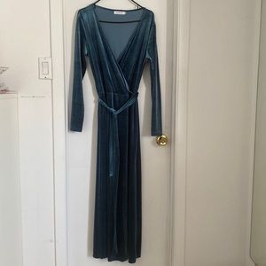 Long Velvet dress